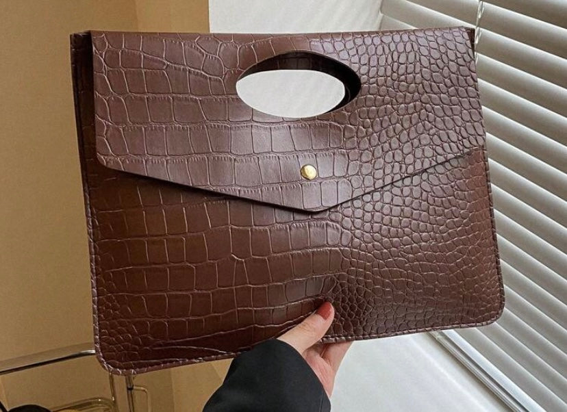 Chocolate Clutch Bag